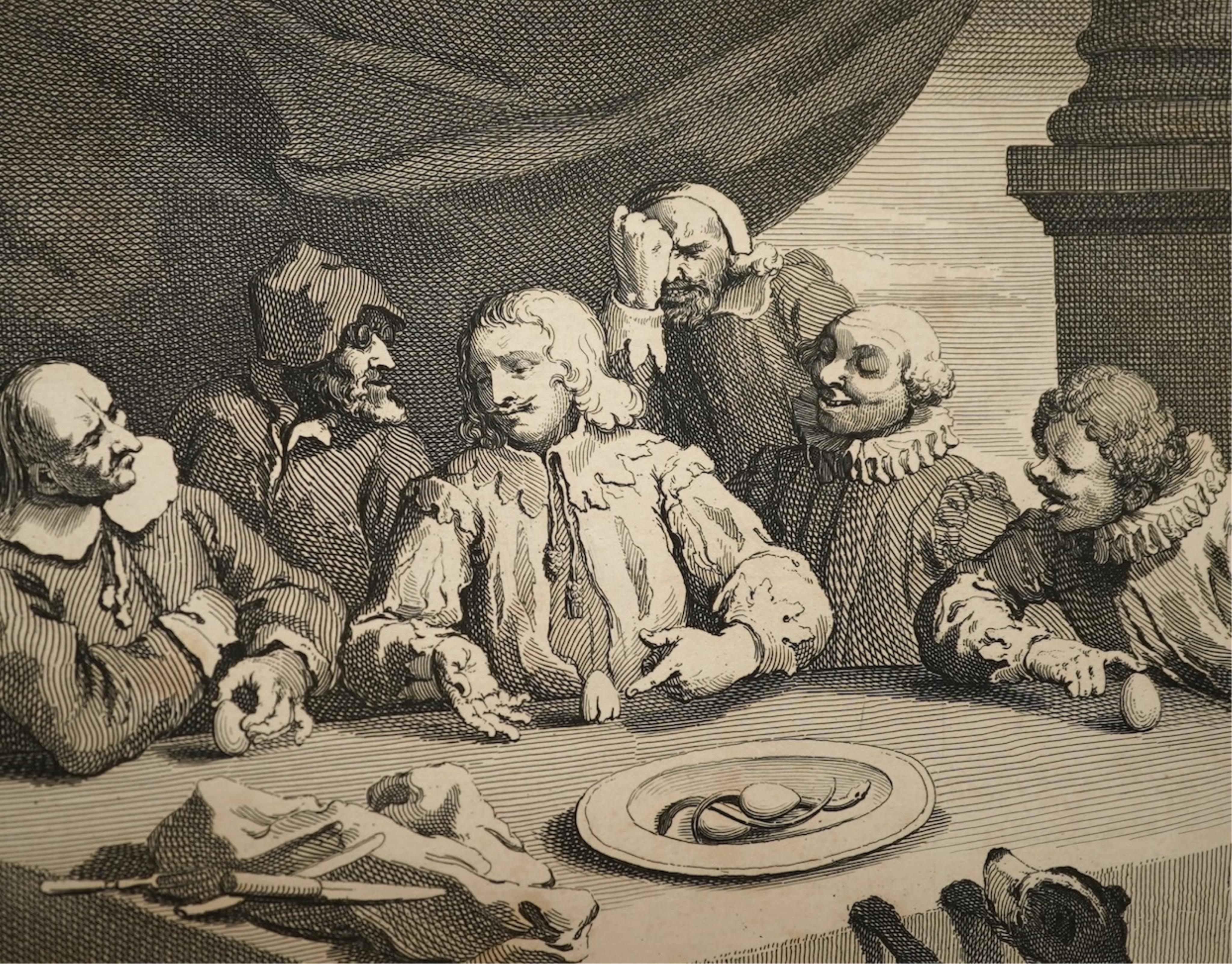 Hogarth, William - The Works of ... in a series of engravings: with descriptions ... by the Rev. John Trusler. To which are added, Anecdotes of the Author and his Works ... 2 vols. portrait frontis. and num. engraved pla